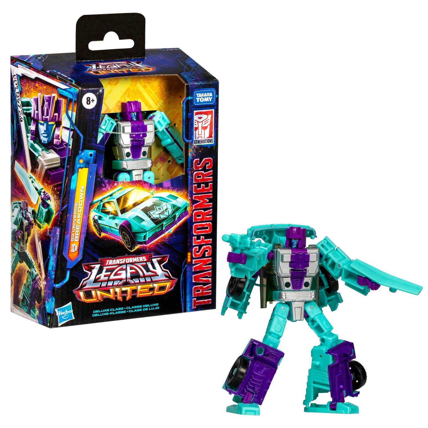 Transformers Legacy Deluxe Class G2 Universe Breakdown – 5.5-Inch Converting Action Figure (8+)