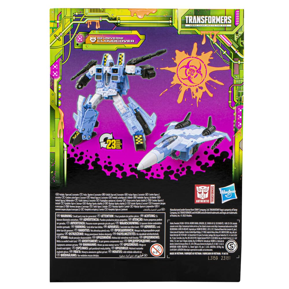 Transformers Legacy Evolution G2 Cloudcover – 23-Step Robot-to-Jet Figure