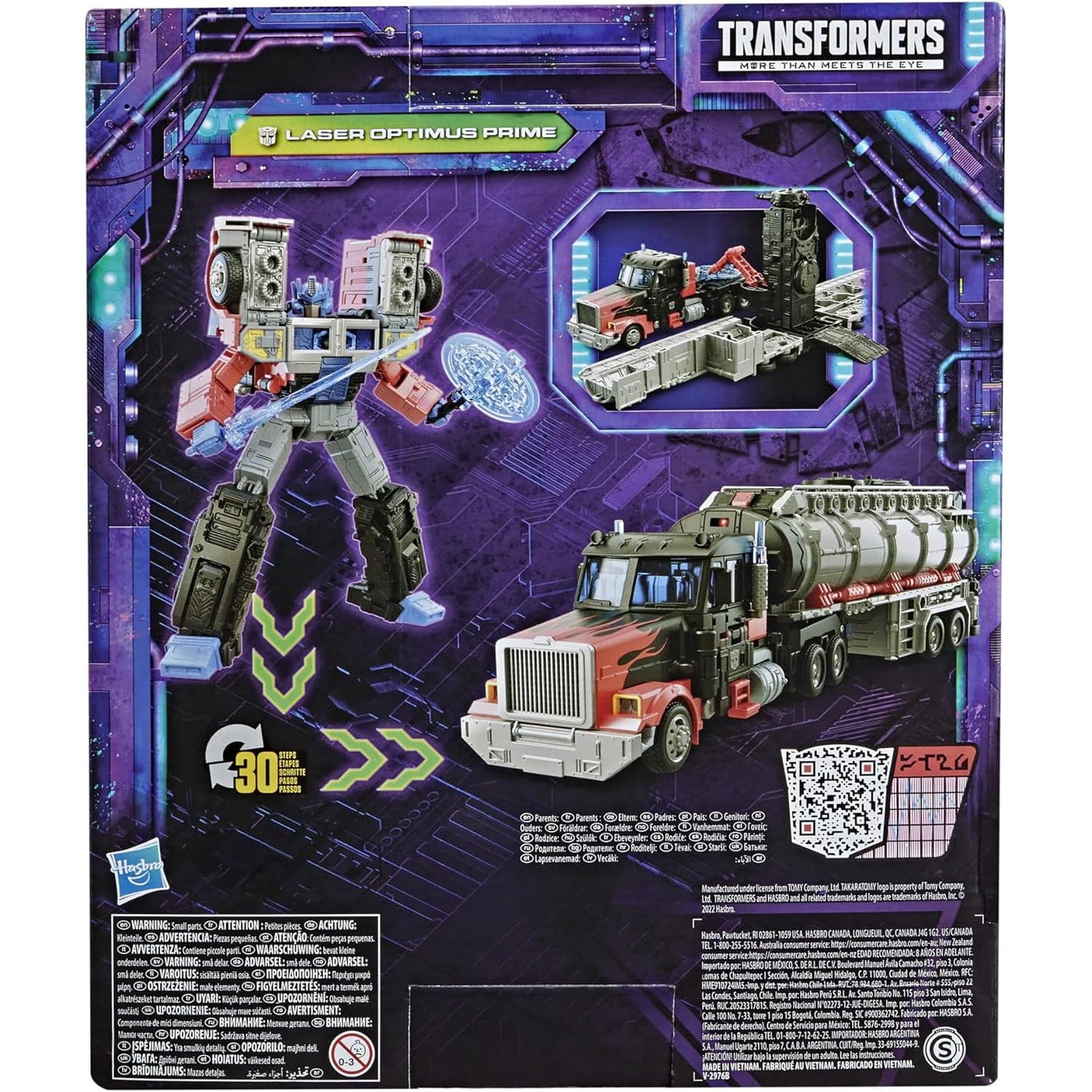 Transformers Legacy Leader G2 Universe Laser Optimus Prime – 7-Inch Action Figure