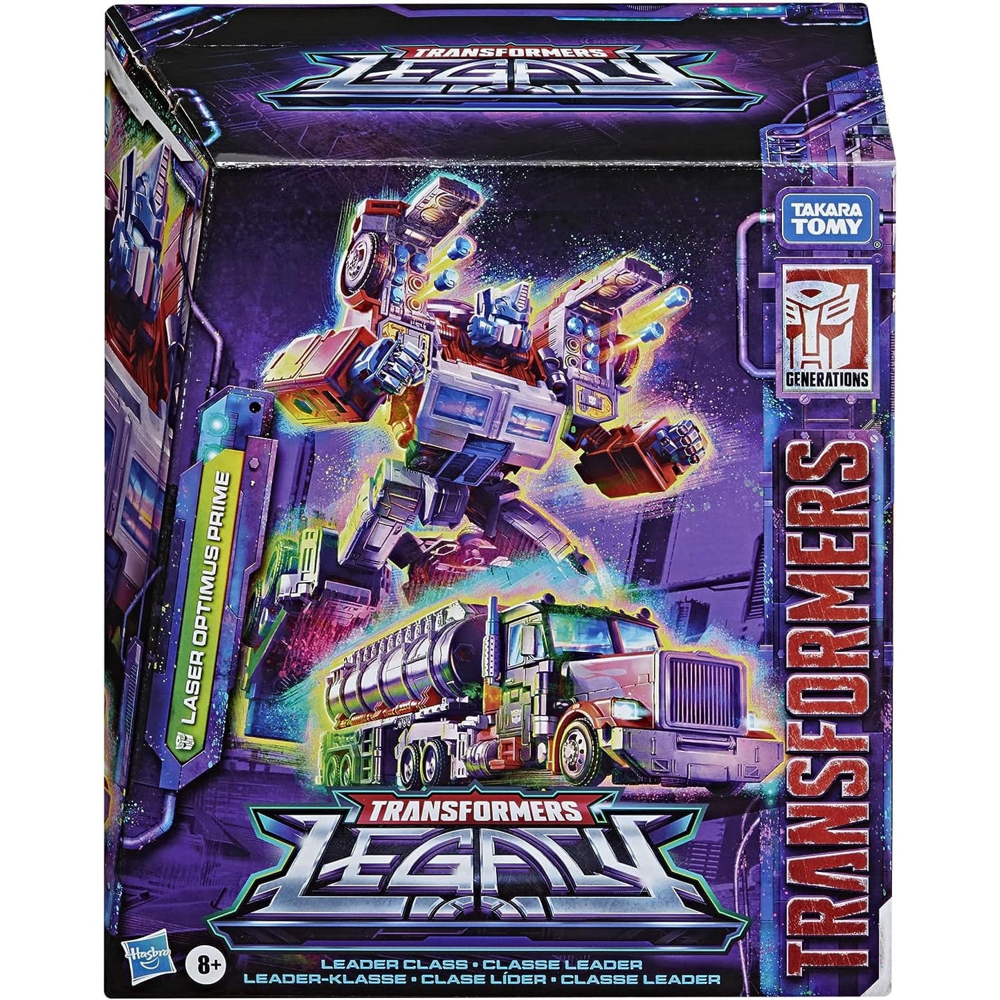 Transformers Legacy Leader G2 Universe Laser Optimus Prime – 7-Inch Action Figure