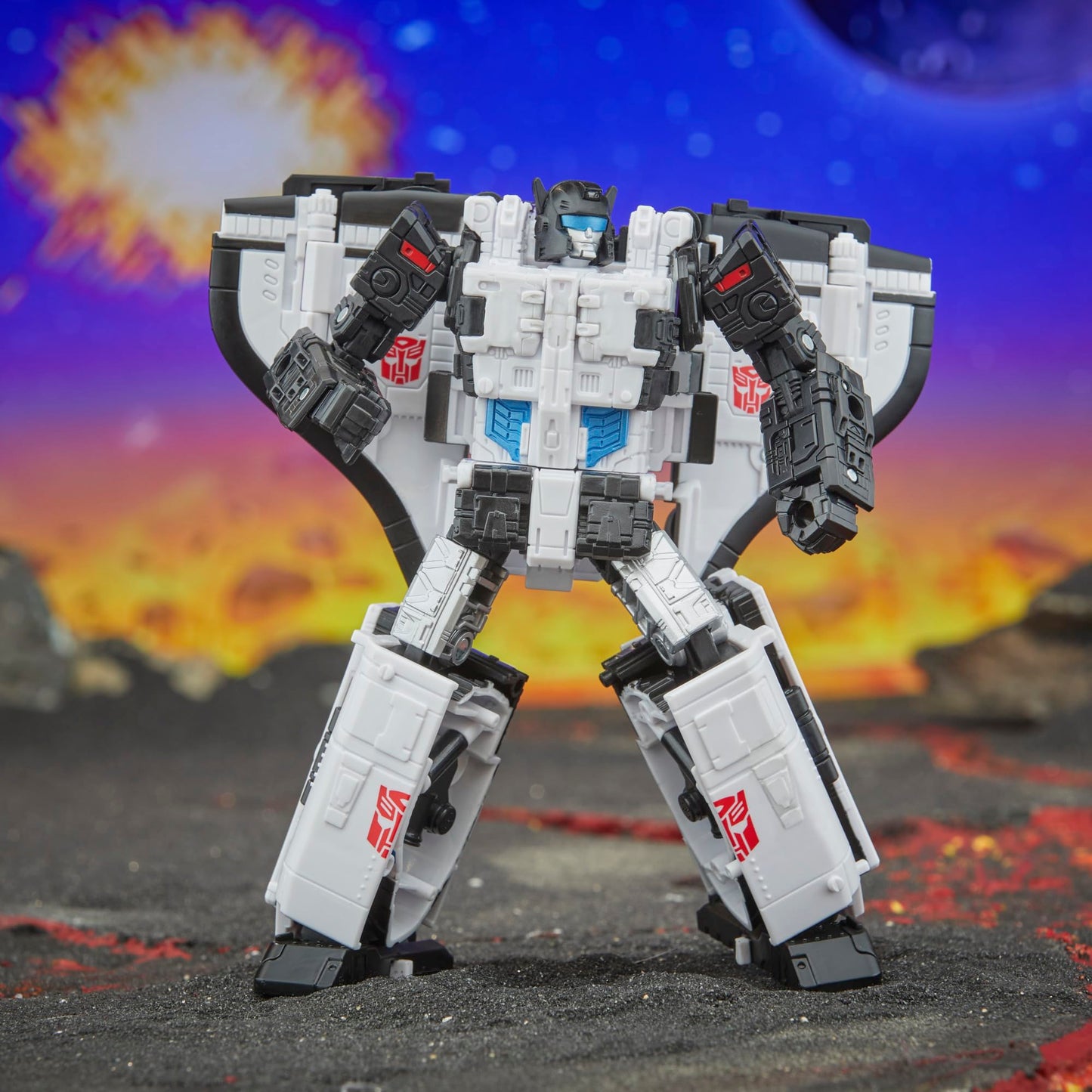 Transformers Legacy United Leader Class Galaxy Shuttle – 7.5-Inch Triple-Changer Action Figure