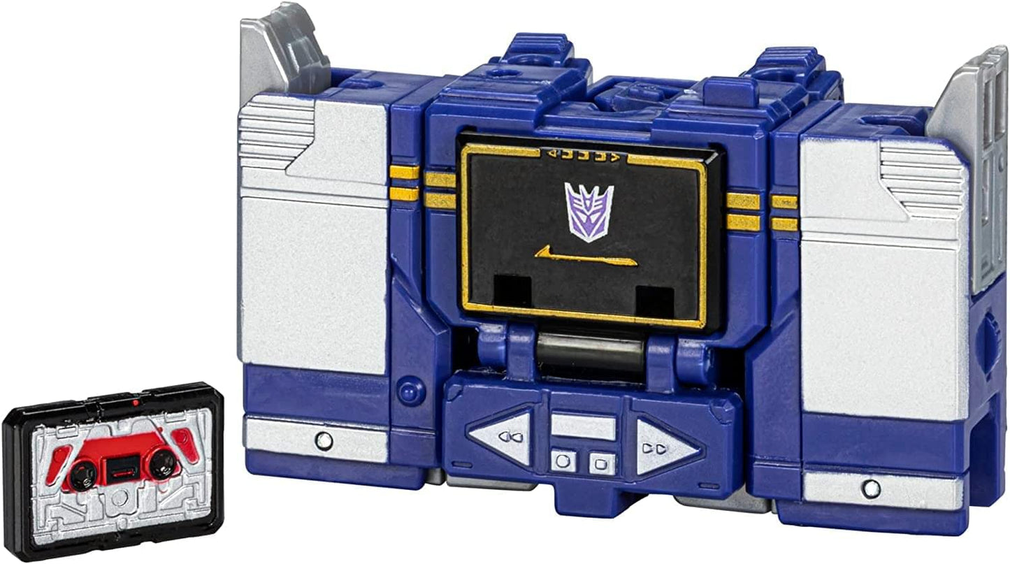 Transformers Generations Legacy Core Soundwave Action Figure - 3.5-Inch Collectible Toy for Ages 8+