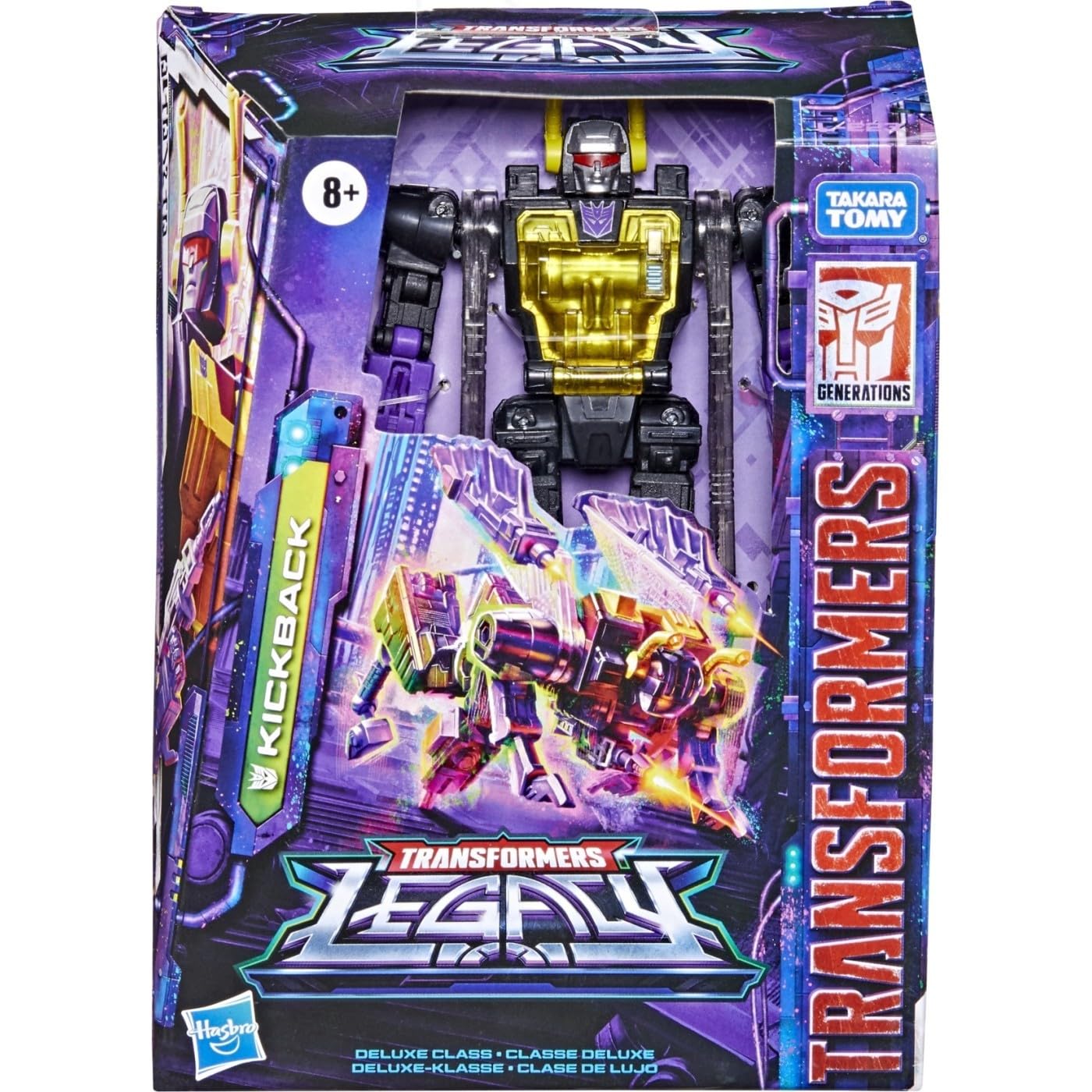 Transformers Generations Legacy Deluxe Kickback – 5.5-Inch Action Figure, Ages 8+