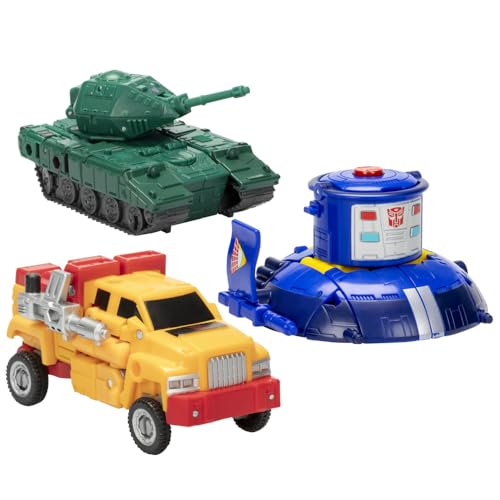Transformers Generations Selects Go-Bot Guardians 3-Pack: Pathfinder, Smallfoot & Treds