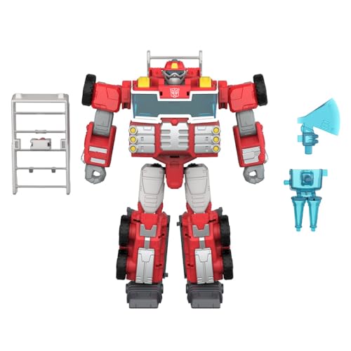 Transformers Heatwave Voyager Rescue Bot – 7-Inch 2-In-1 Figure