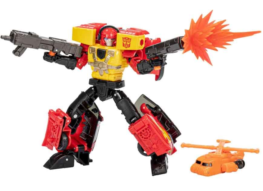 Transformers Legacy Evolution Exclusive: Hot Shot & Jolt Action Figure