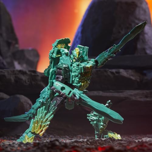 Transformers Legacy United Deluxe Class Infernac Universe Shard – 5.5-Inch Armorizer Figure