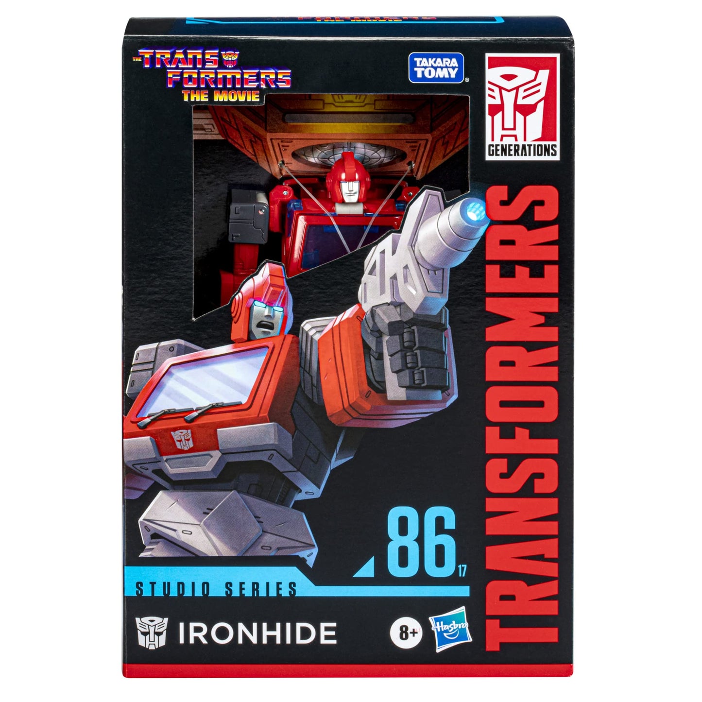 Transformers Studio Series 86-17 Ironhide Voyager Figure The Movie 1986 6.5-Inch
