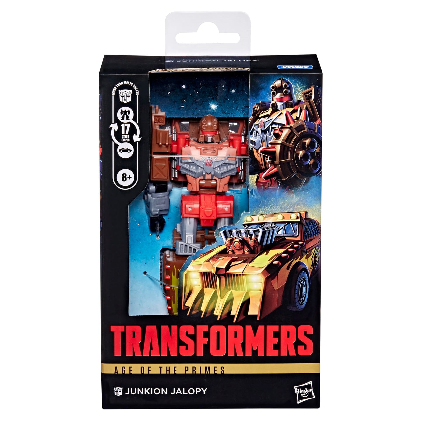 Transformers Age of the Primes Junkion Jalopy Deluxe 5.5-Inch Figure | Convert Between Robot and Off-Road Vehicle