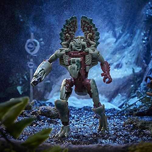 Transformers Collaborative Jurassic Park Dilophocon & Autobot JP12 2-Pack – Amazon Exclusive, Movie-Inspired Action Figures