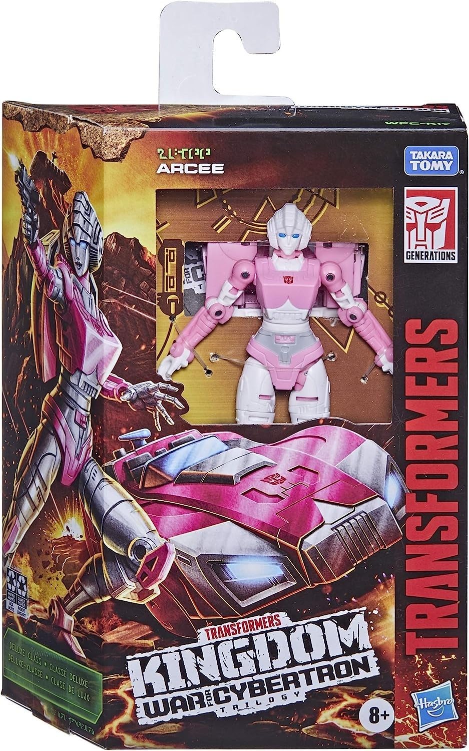 Transformers Kingdom Deluxe Arcee WFC-K17 – 5.5-inch Action Figure