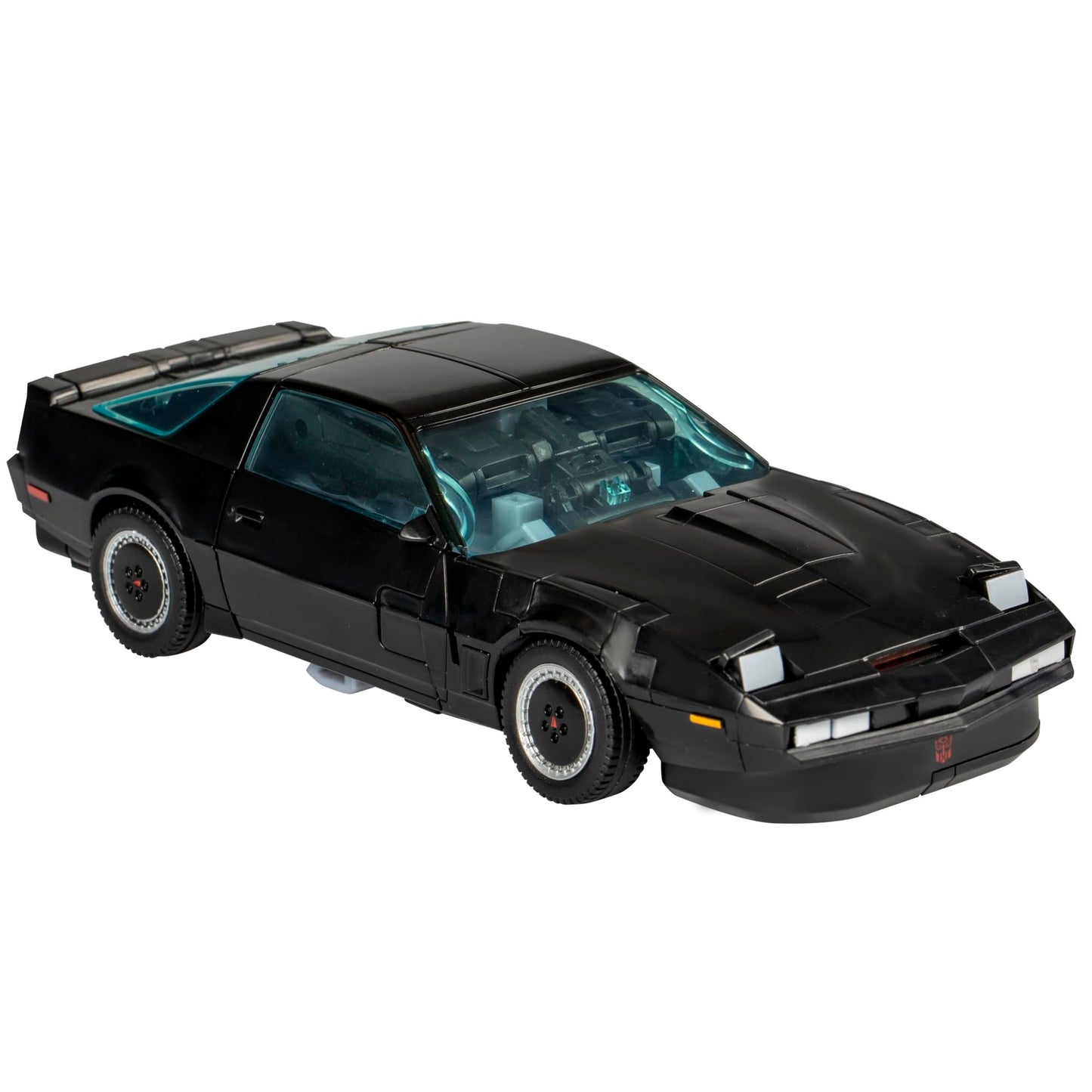 Transformers Knight Rider Collaborative: Autobot Agent Knight 6.5-Inch Action Figure | 22-Step Vehicle Conversion