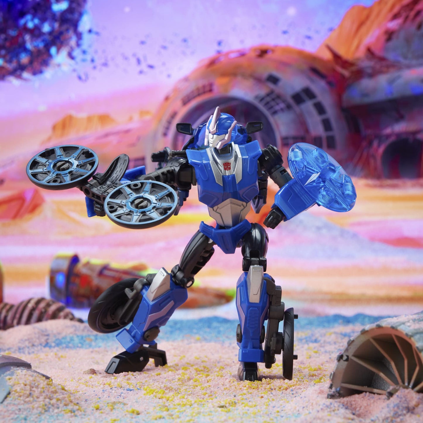 Transformers Generations Legacy Deluxe Arcee – Prime Universe, 5.5-inch Action Figure