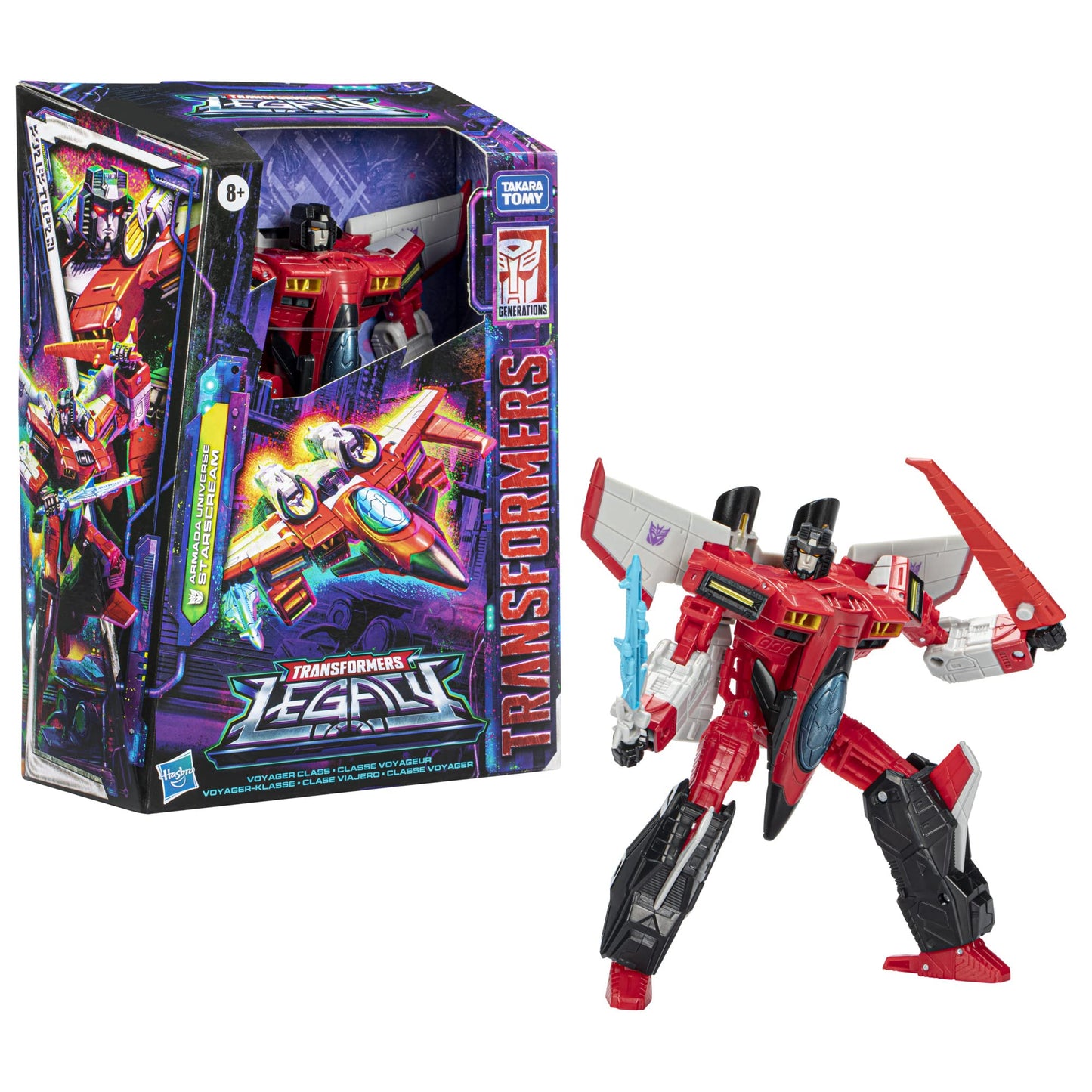 Transformers Legacy Armada Starscream Voyager Action Figure – 7-Inch