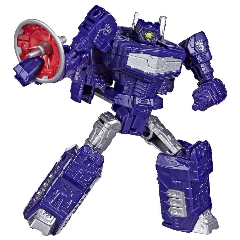 Transformers Generations Legacy Core Shockwave Action Figure — 3.5-Inch Toy for Kids 8+