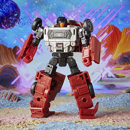 Transformers Legacy Deluxe Dead End Action Figure – 5.5-Inch, 2 Modes, Menasor Left Arm