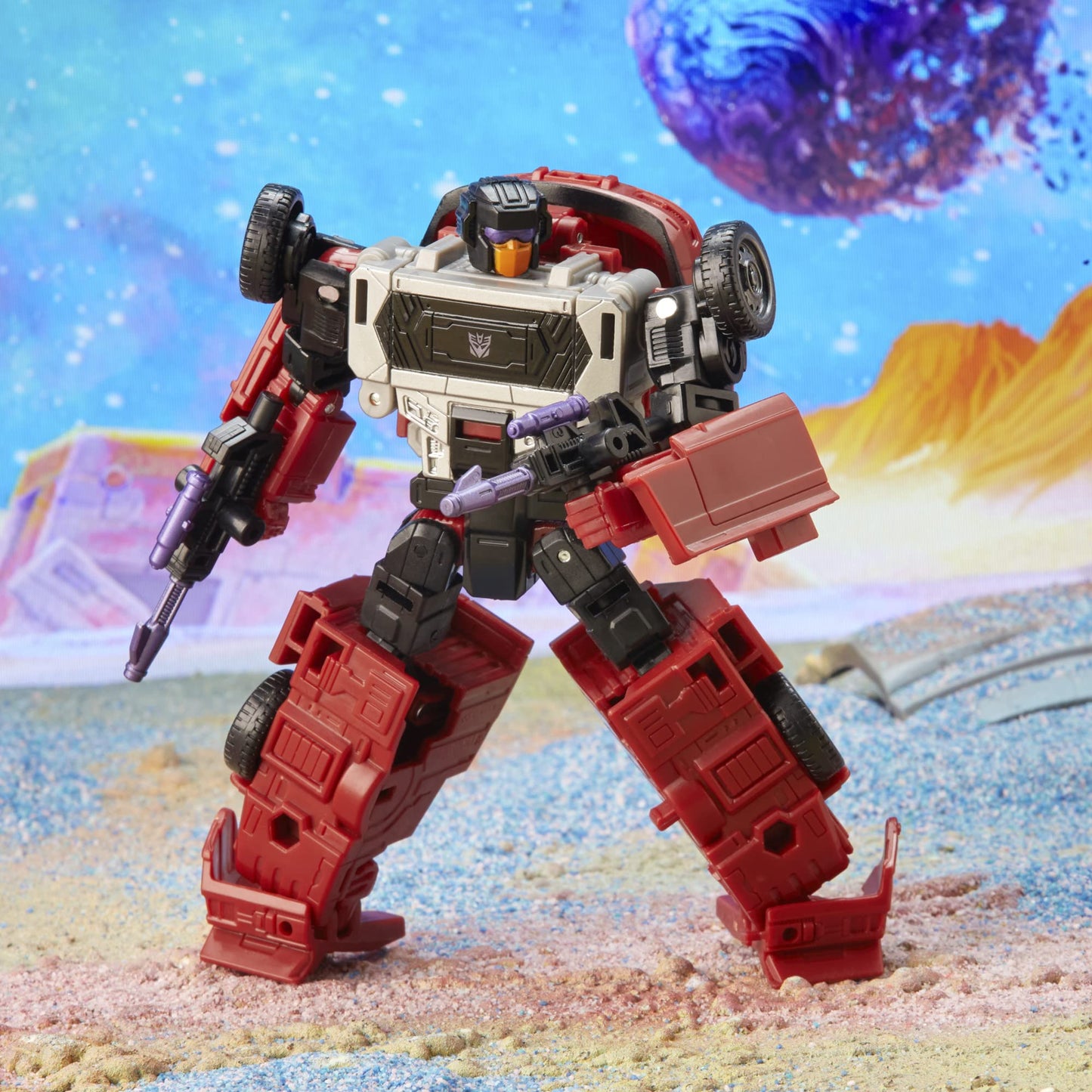 Transformers Legacy Deluxe Dead End Action Figure – 5.5-Inch, 2 Modes, Menasor Left Arm