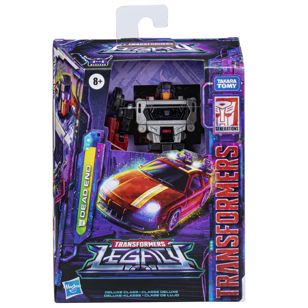Transformers Legacy Deluxe Dead End Action Figure – 5.5-Inch, 2 Modes, Menasor Left Arm