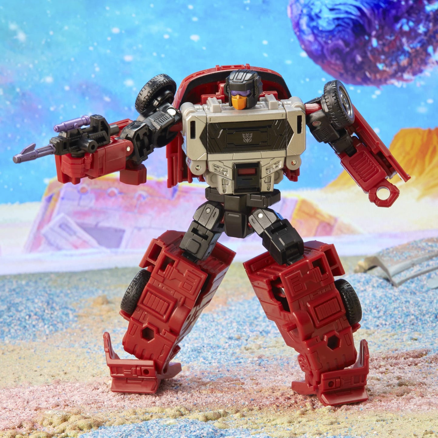 Transformers Legacy Deluxe Dead End Action Figure – 5.5-Inch, 2 Modes, Menasor Left Arm