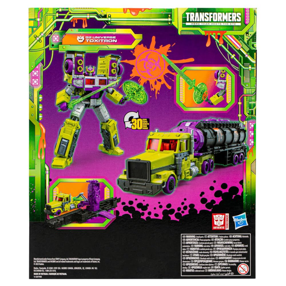 Transformers Legacy Evolution G2 Universe Toxitron – 2-Mode Action Figure