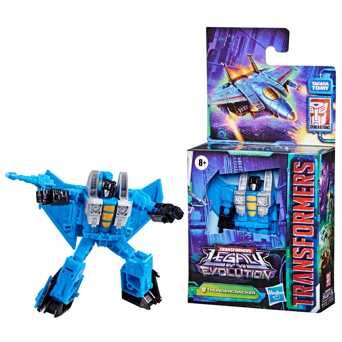 Transformers Legacy Evolution Thundercracker Toy – 3.5-Inch Action Figure