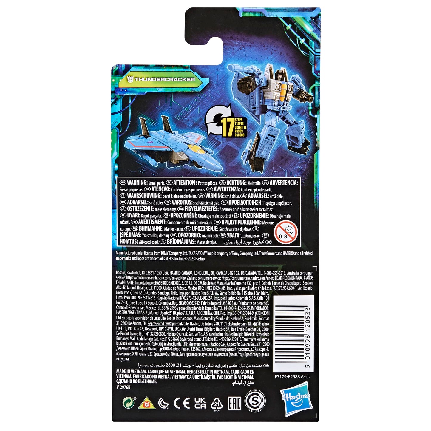 Transformers Legacy Evolution Thundercracker Toy – 3.5-Inch Action Figure