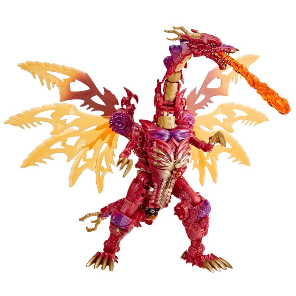 Transformers Legacy Evolution Leader Transmetal II Megatron Toy – 8.5-Inch Dragon Mode Action Figure