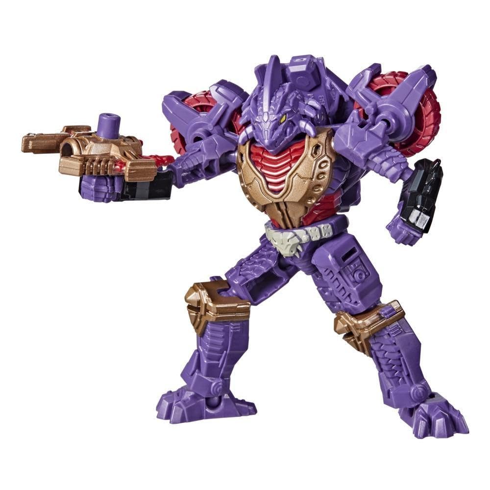 Transformers Legacy Core Iguanus Action Figure – 3.5-Inch Robot-to-Bike, Energon Shield (Ages 8+)