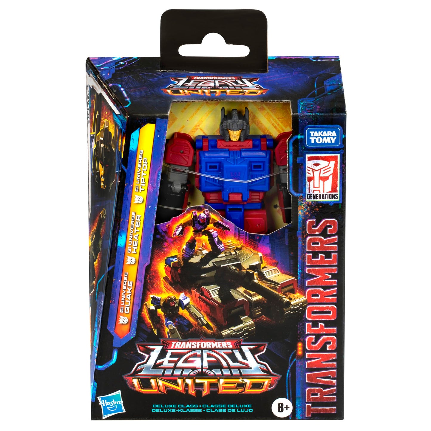 Transformers Legacy United Deluxe G1 Universe Quake — 5.5-Inch Converting Action Figure