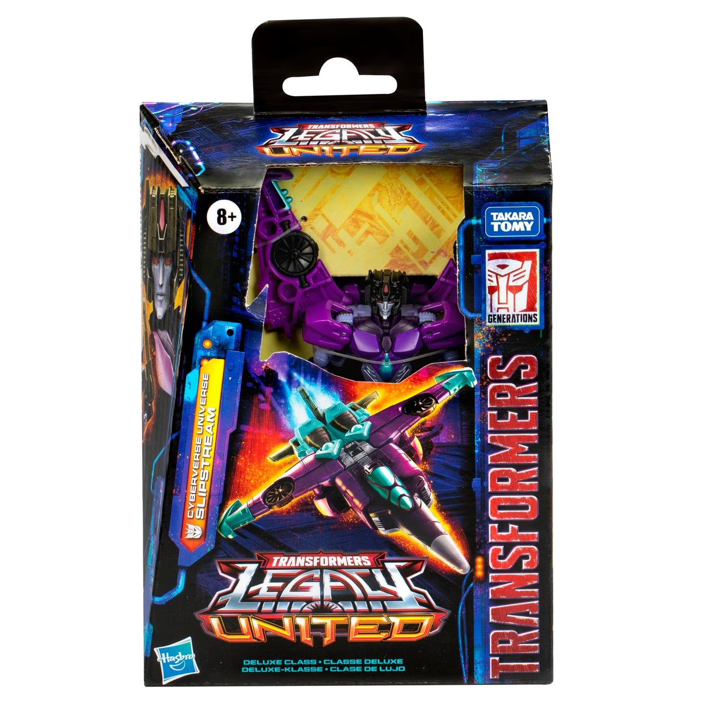 Transformers Legacy United Slipstream Deluxe – 5.5-Inch Cyberverse Figure