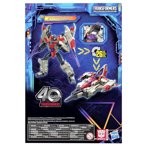 Transformers Legacy United Starscream Voyager Class – 7-Inch Cybertron Universe Action Figure