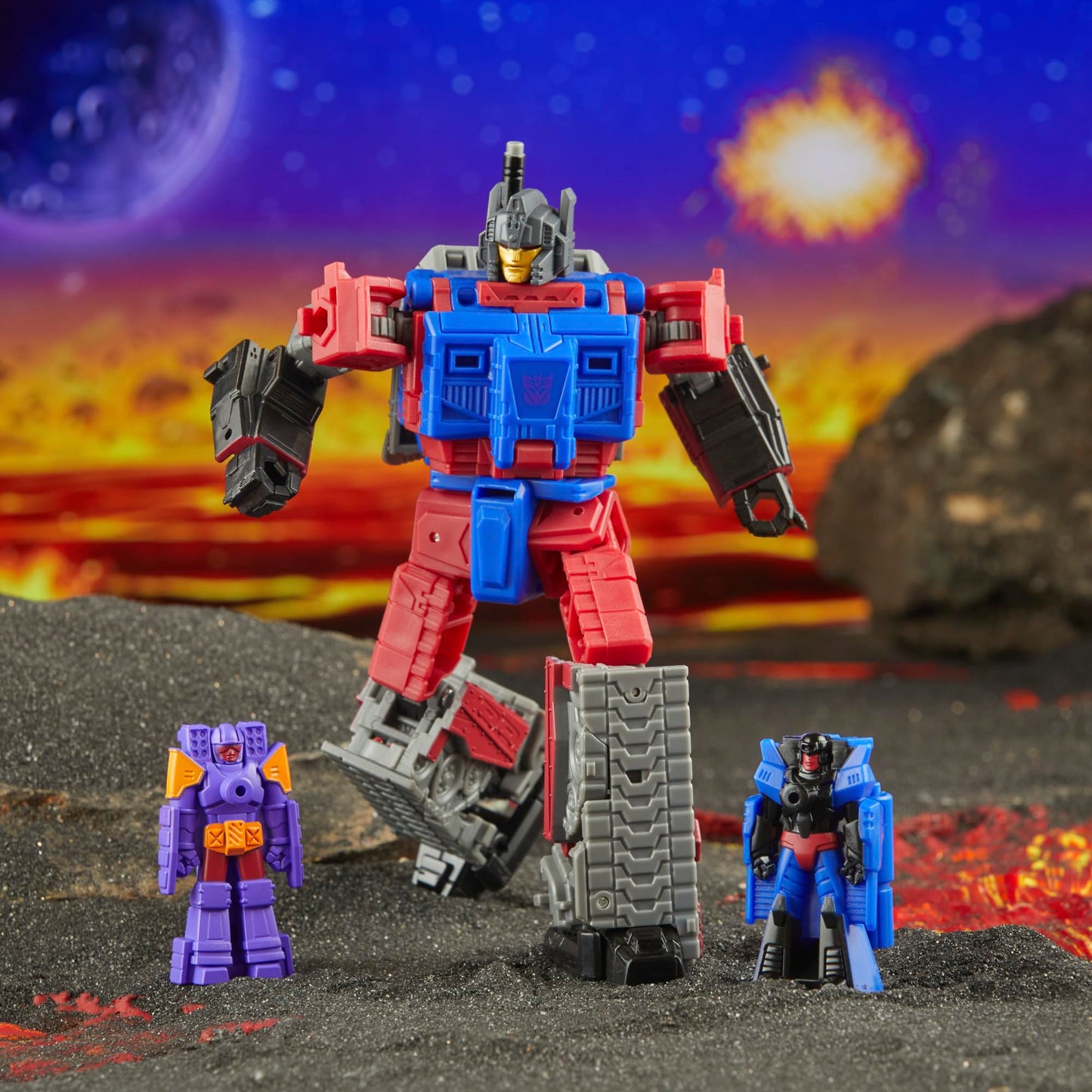 Transformers Legacy United Deluxe G1 Universe Quake — 5.5-Inch Converting Action Figure