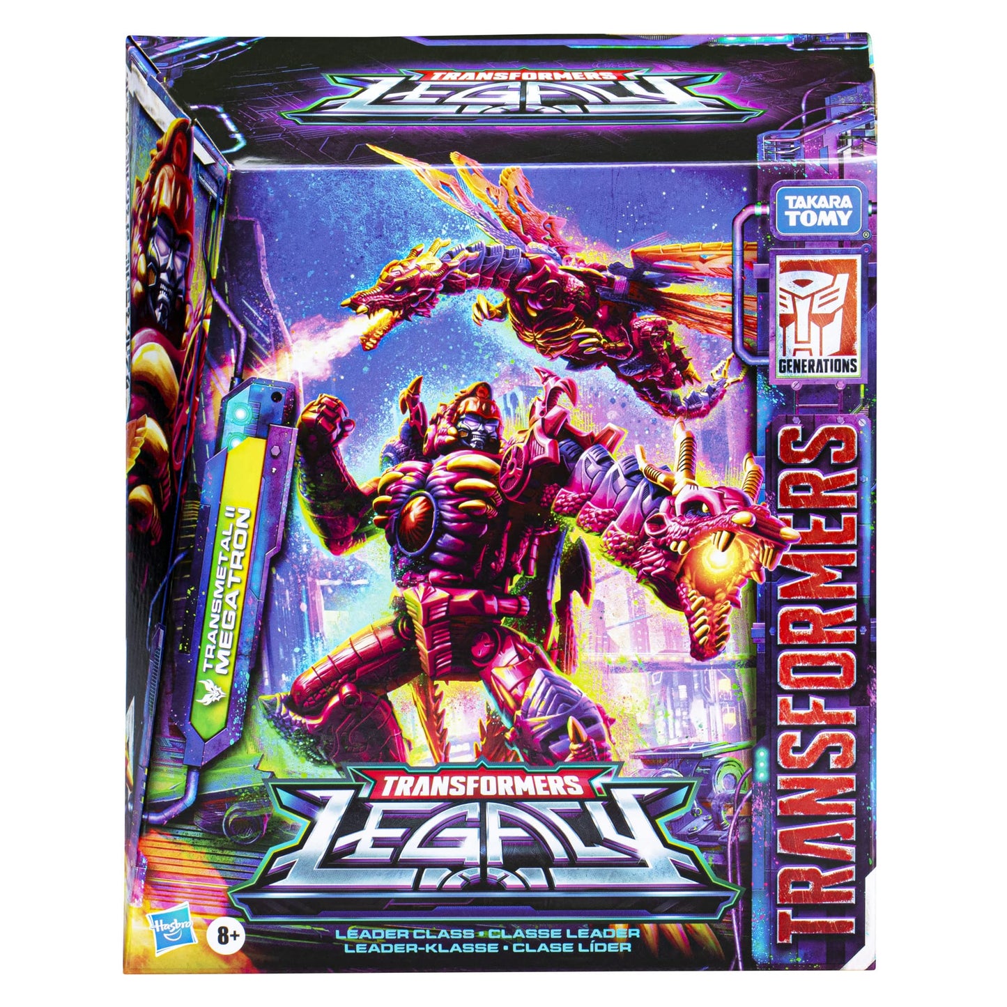 Transformers Legacy Series Leader Transmetal II Megatron – 8.5-Inch Dragon Mode Figure