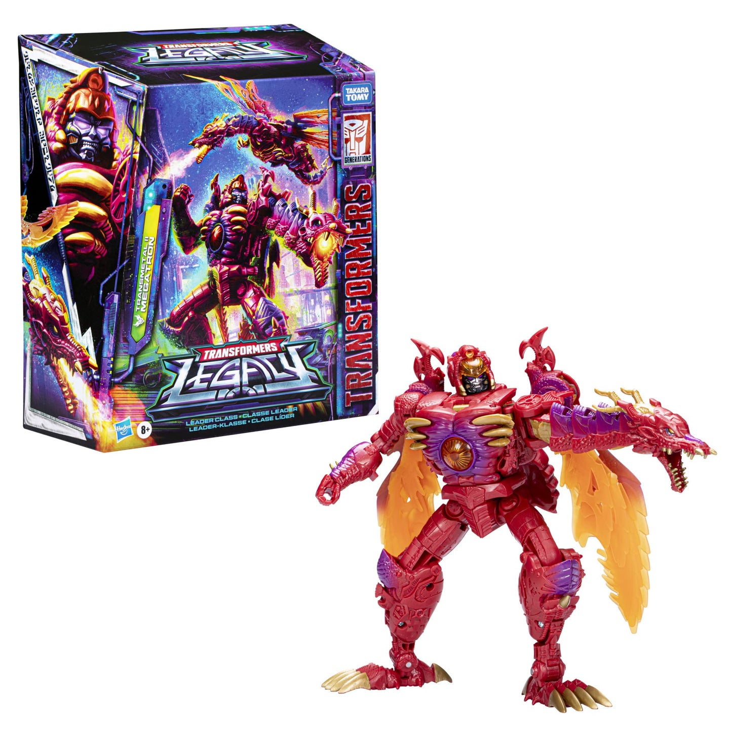 Transformers Legacy Series Leader Transmetal II Megatron – 8.5-Inch Dragon Mode Figure
