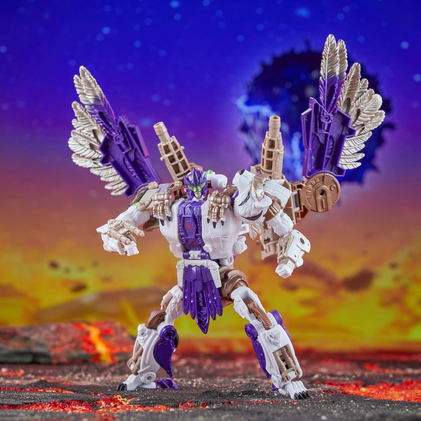 Transformers Legacy United Tigerhawk Leader Class Figure — 7.5-Inch Beast Wars, 43-Step Conversion