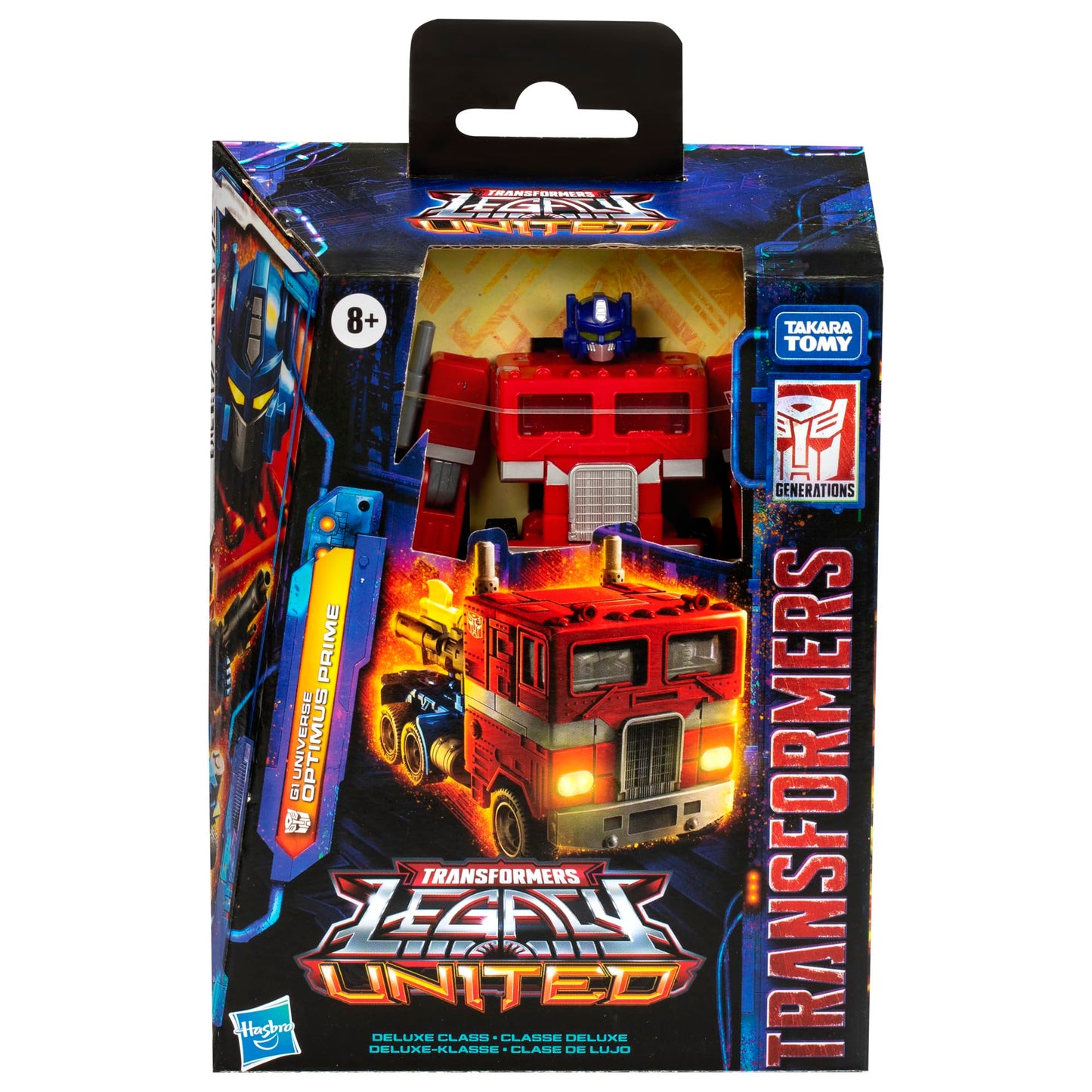 Transformers Legacy United Deluxe G1 Universe Optimus Prime – 5.5-Inch 16-Step Convert Figure