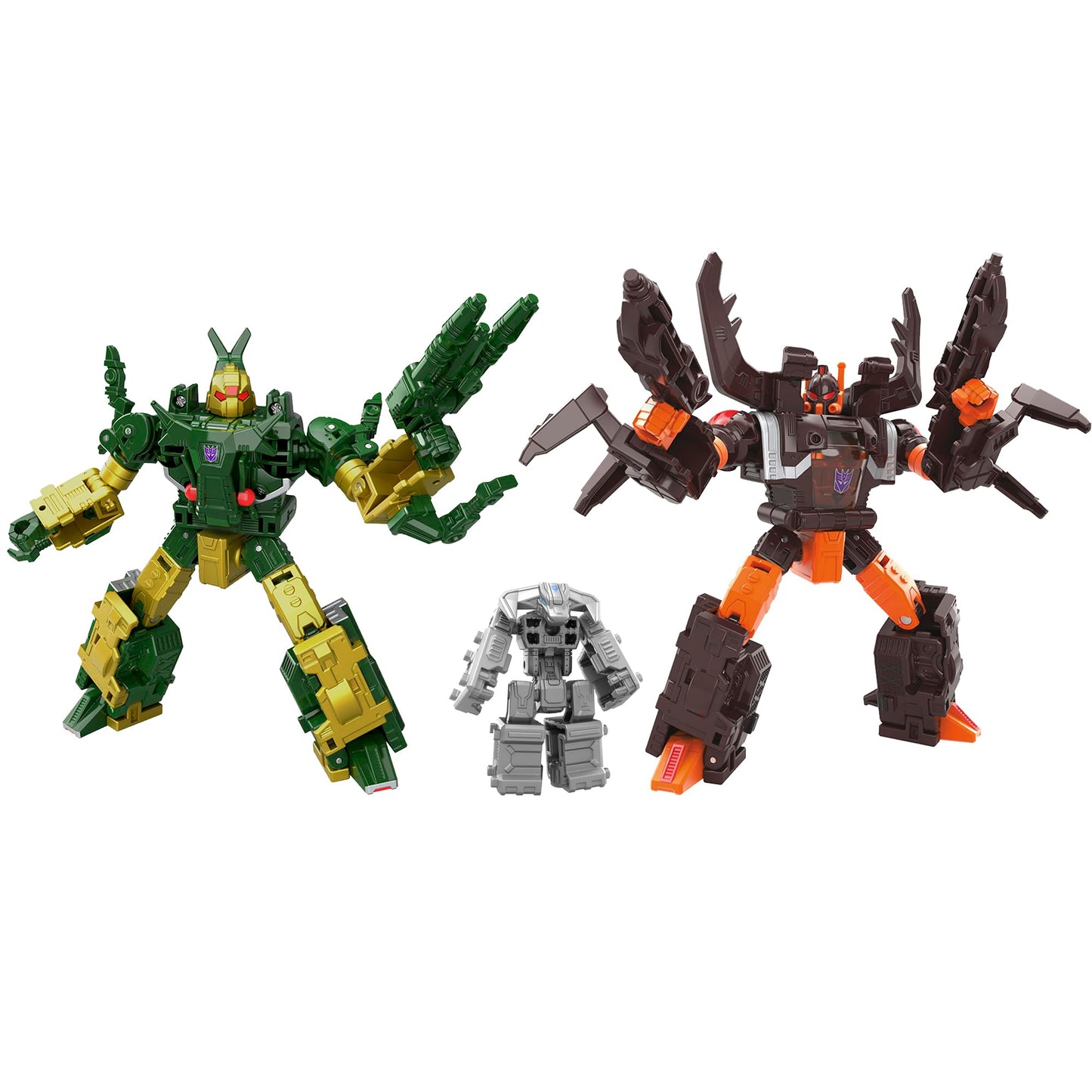 Transformers Legacy United Doom ’n Destruction Collection: Mayhem Attack Squad 3-Pack – Chop Shop & Barrage | 8+ | Amazon Exclusive