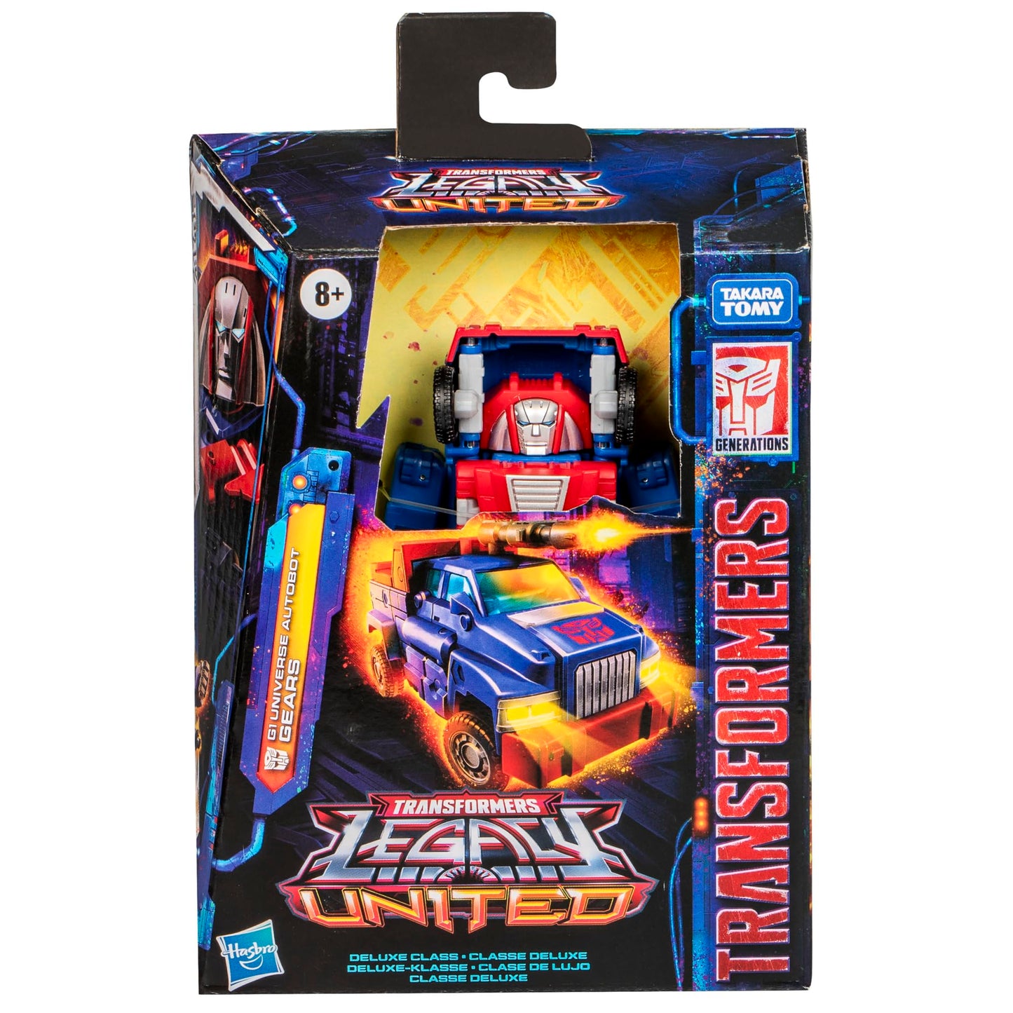 Transformers Legacy United Deluxe Class G1 Universe Autobot Gears – 5.5-Inch Converting Action Figure