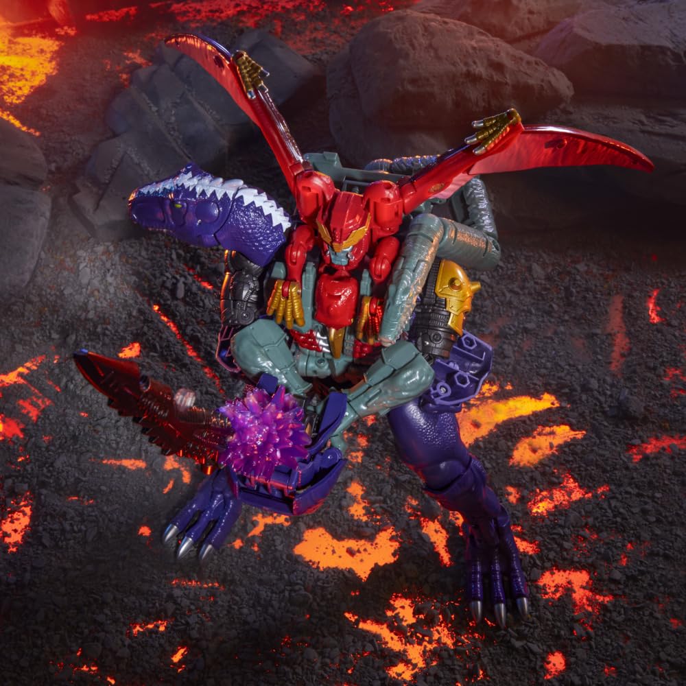 Transformers Legacy United Commander Magmatron - 10-Inch 3-In-1 Beast Wars Figure