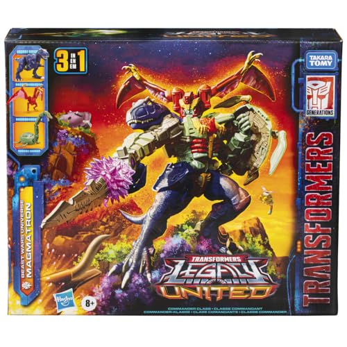 Transformers Legacy United Commander Magmatron - 10-Inch 3-In-1 Beast Wars Figure