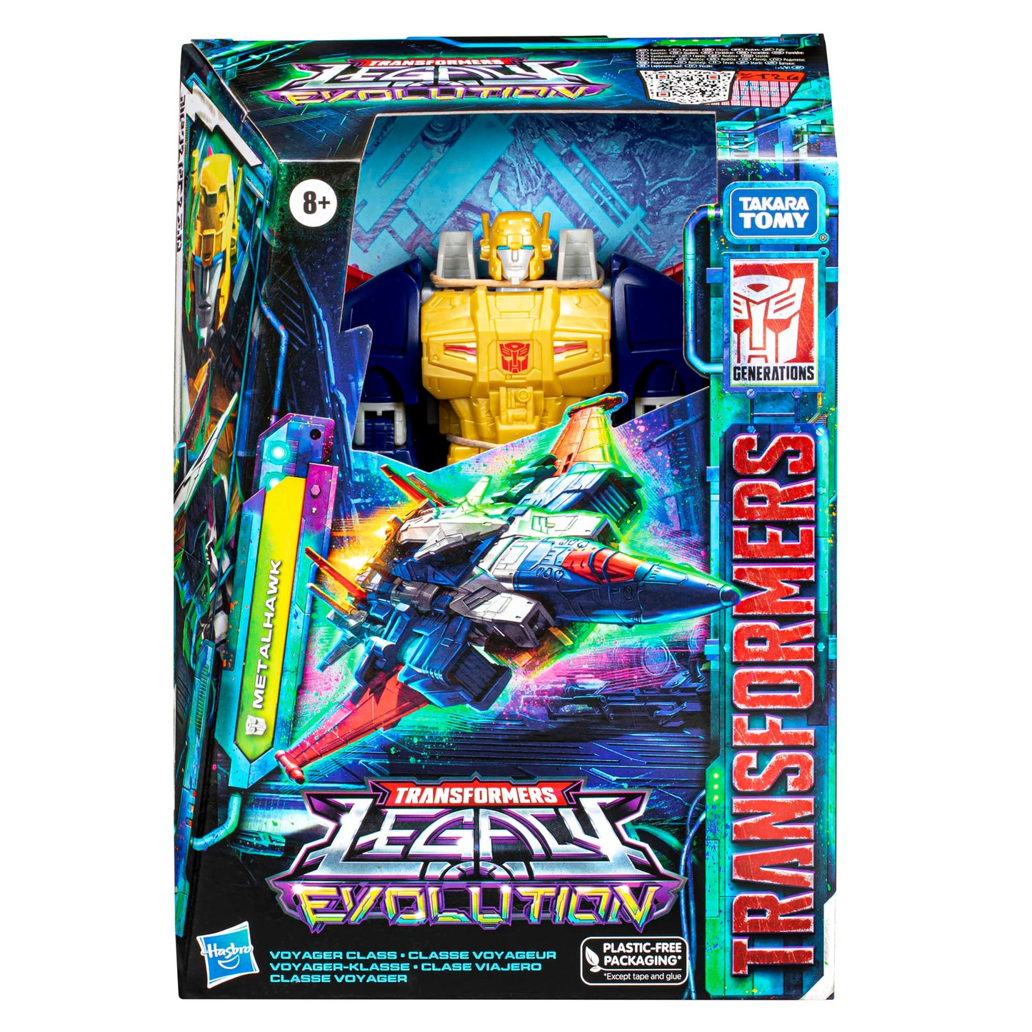 Transformers Legacy Evolution Metalhawk Voyager 7-Inch Action Figure with Evo-Fusion