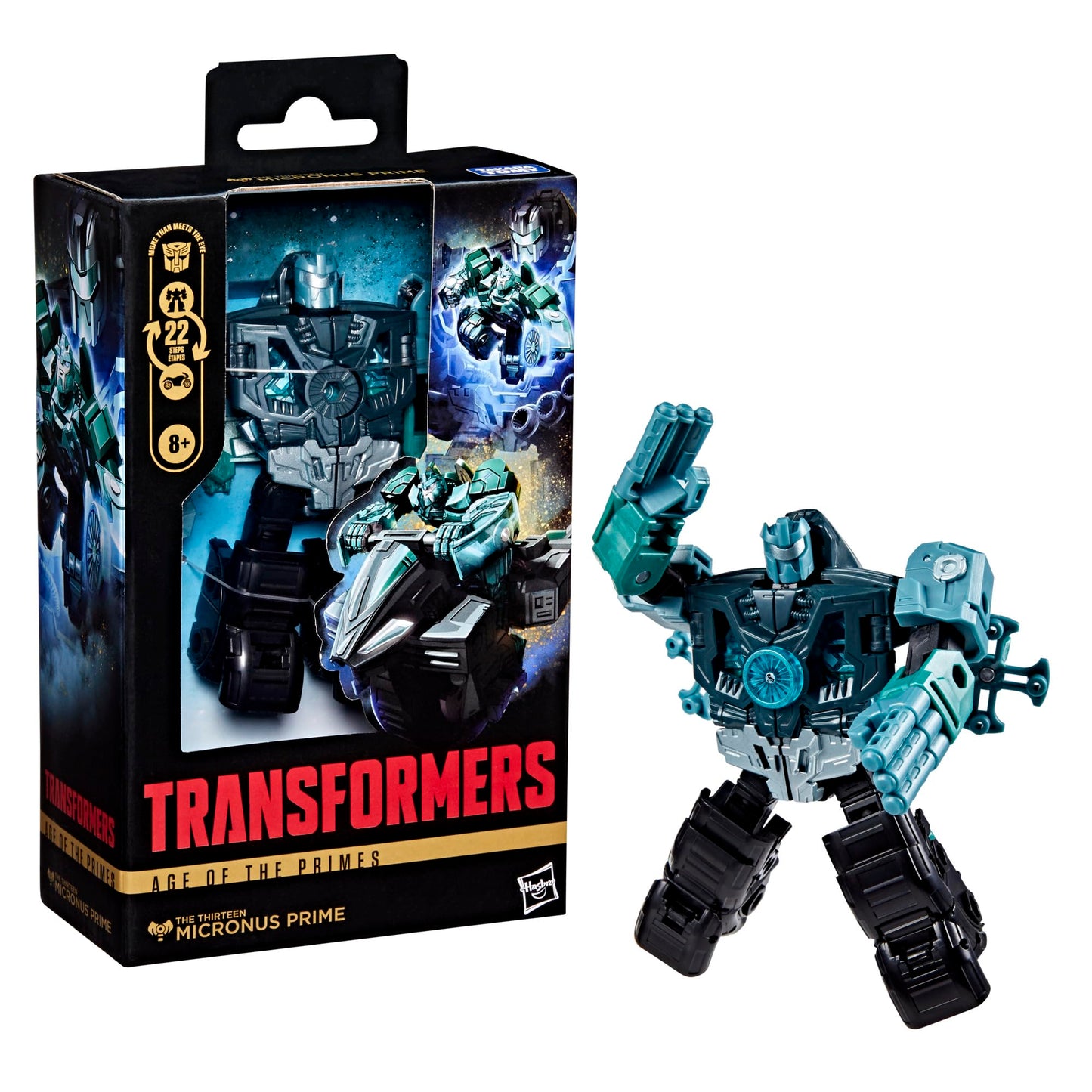 Transformers The Thirteen Micronus Prime Deluxe 5.5-Inch Action Figure | Age of the Primes