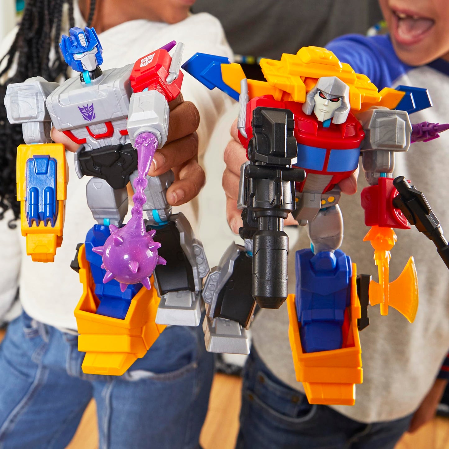 Transformers MixMashers Megatron Deluxe Figure — Custom 5-Inch Mix-and-Match Toy for Kids 4+
