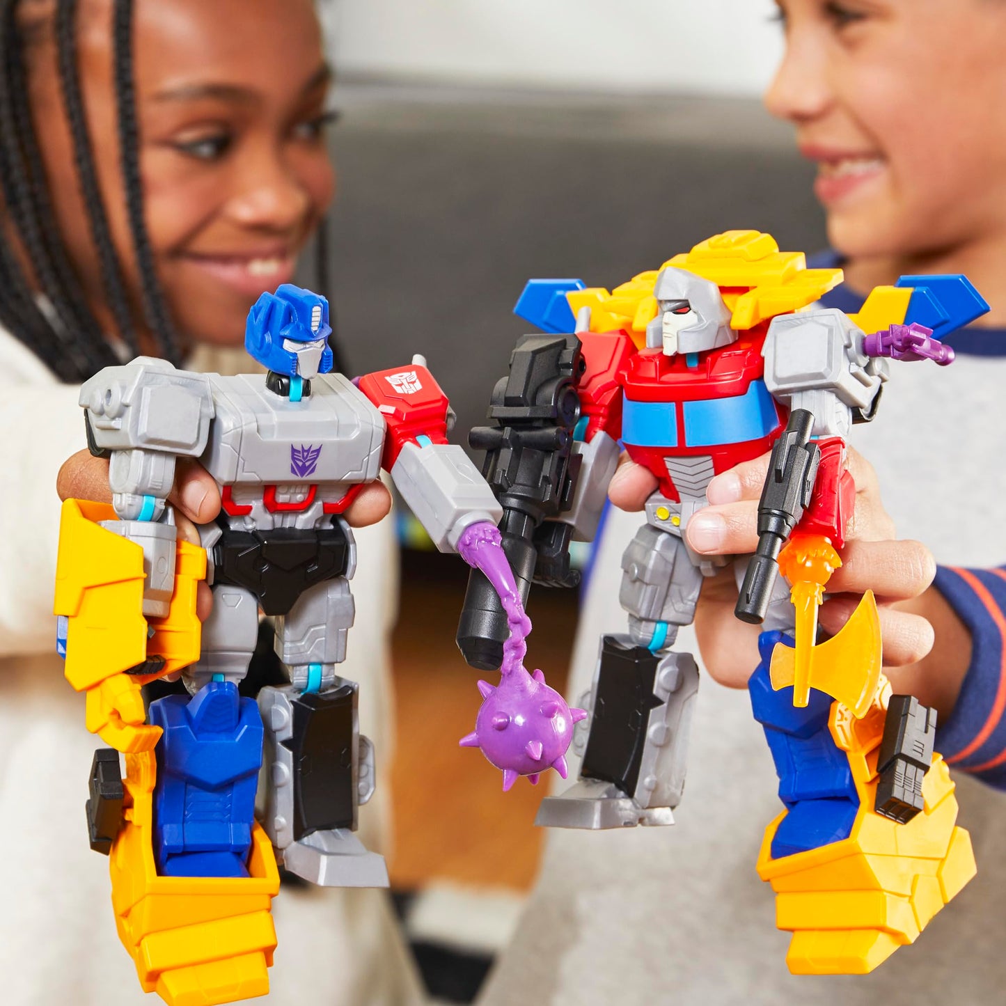 Transformers MixMashers Megatron Deluxe Figure — Custom 5-Inch Mix-and-Match Toy for Kids 4+