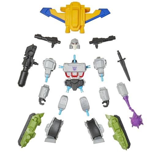 Transformers MixMashers Megatron Deluxe Figure — Custom 5-Inch Mix-and-Match Toy for Kids 4+