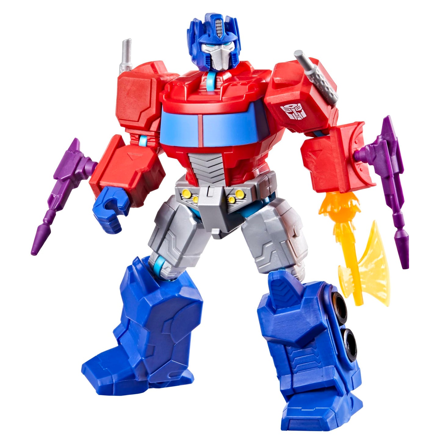 TRANSFORMERS MixMashers Optimus Prime Deluxe: Custom Mash-Up 5-Inch Action Figure + Accessories