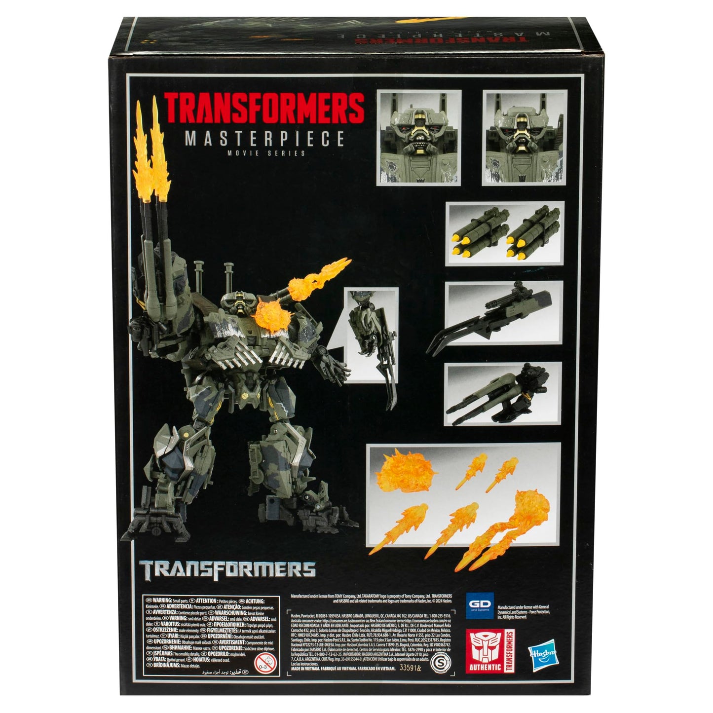 MPM-15 Decepticon Brawl - Transformers Masterpiece Movie Series