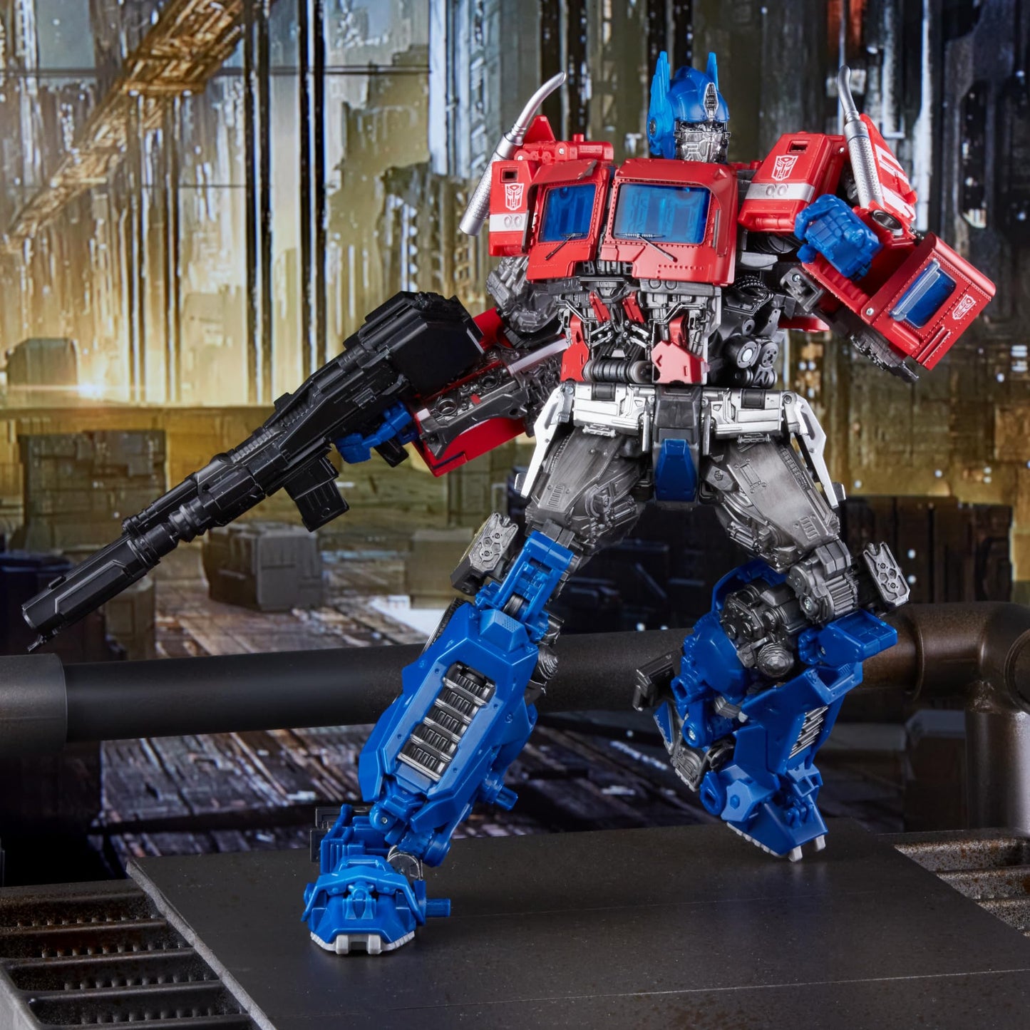 Transformers Movie Masterpiece Series MPM-12 Optimus Prime Figure | 11-Inch Collectible from Bumblebee Movie