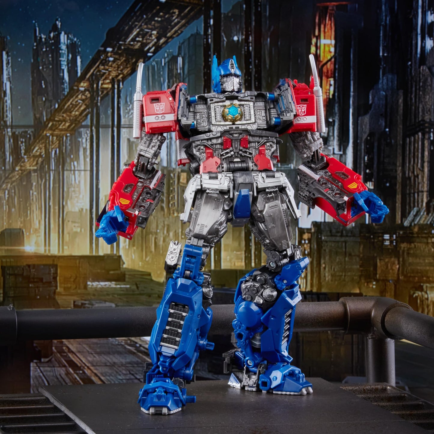 Transformers Movie Masterpiece Series MPM-12 Optimus Prime Figure | 11-Inch Collectible from Bumblebee Movie