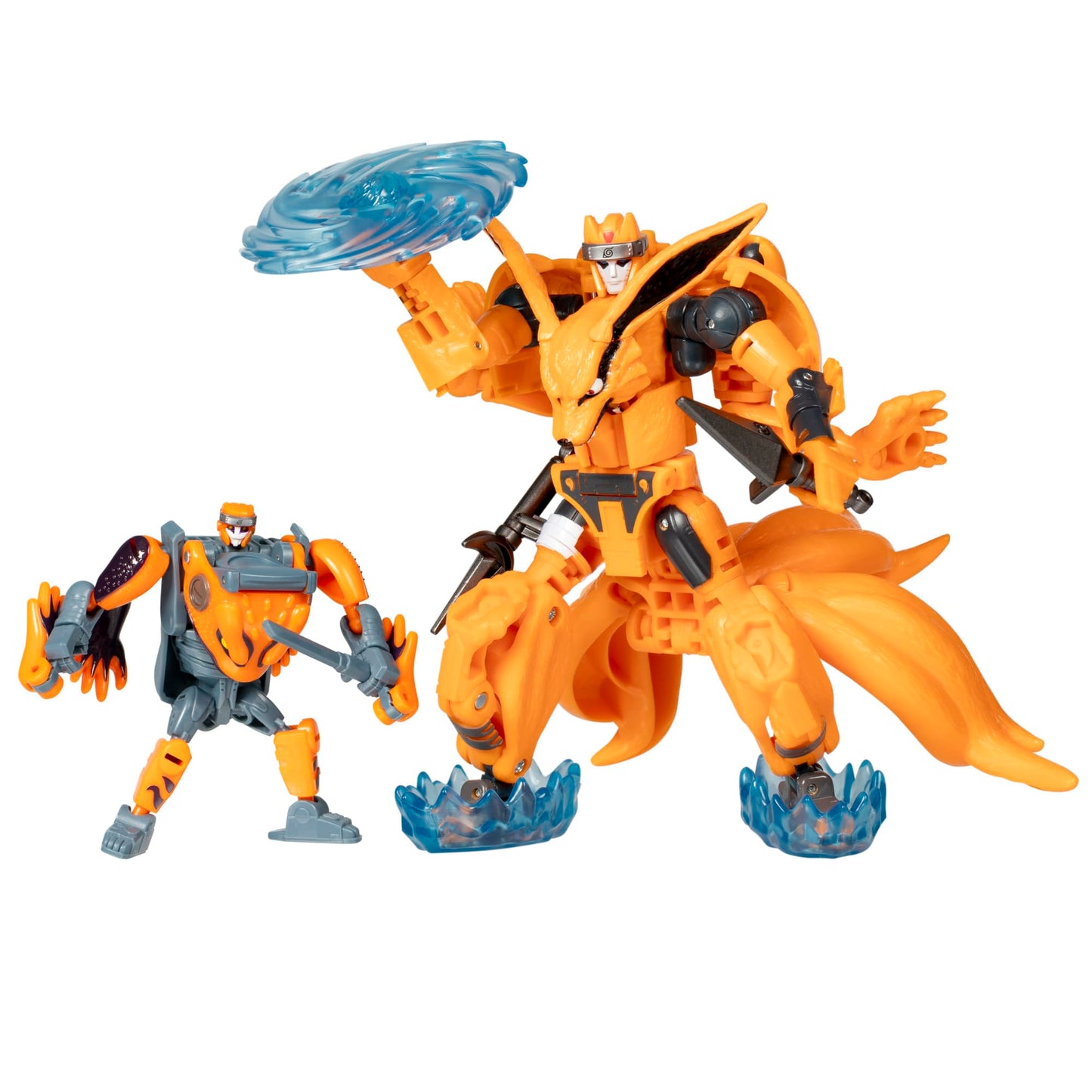 Transformers x Naruto Shippuden Kurama & Gamakichi — 2-Figure Collaborative Pack (8+)